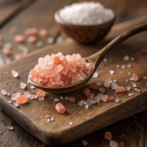 Pink Himalayan salt used in Japanese Pink Salt Recipe