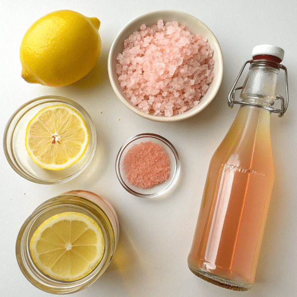 ingredients for pink salt weight loss drink