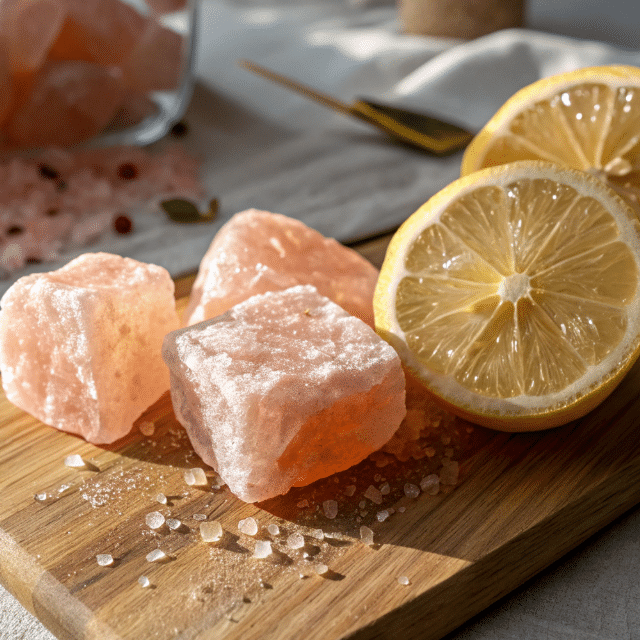 pink salt and lemon for brazilian mounjaro recipe