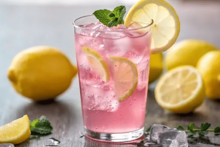 pink salt weight loss support routine in the kitchen