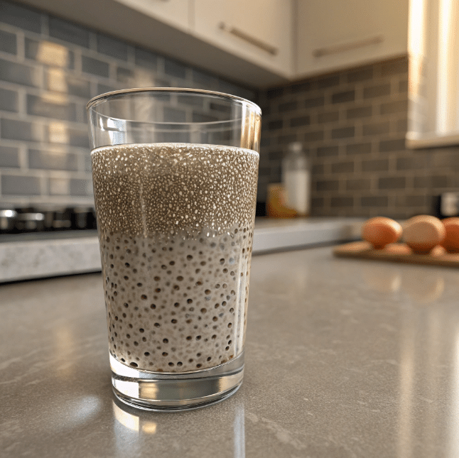 Soaked chia seeds for bariatric seed trick
