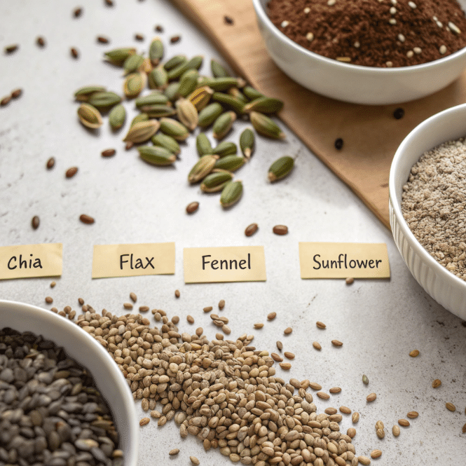 seeds for bariatric seed recipe laid out